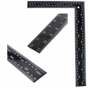 윈(WIN) 직각자 철제각자 200x300mm 센티,인치겸용